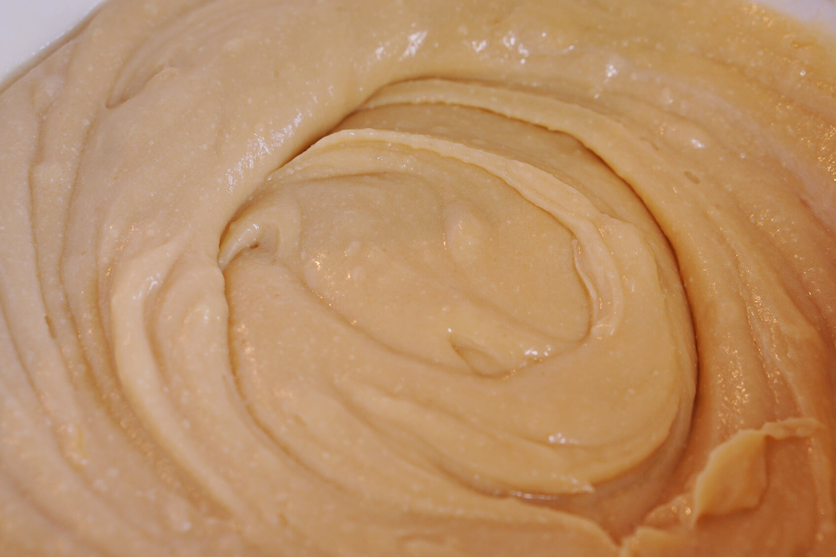 ネギ林檎ケーキの生地