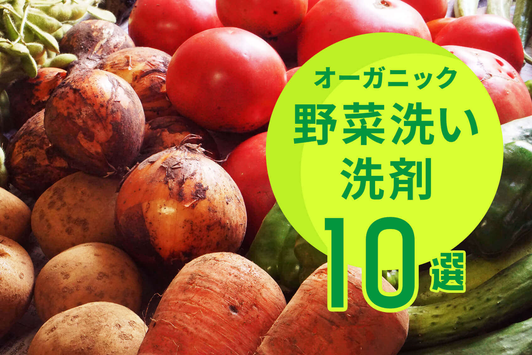 オーガニック野菜洗い洗剤10選